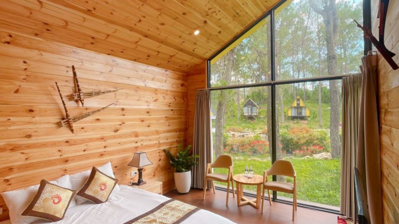 Căn Deluxe 1 Phoenic Mộc Châu Resort